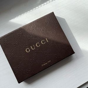 Blue Gucci card holder